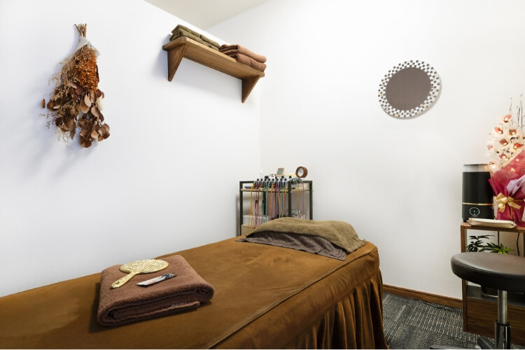 完全個室の施術室1