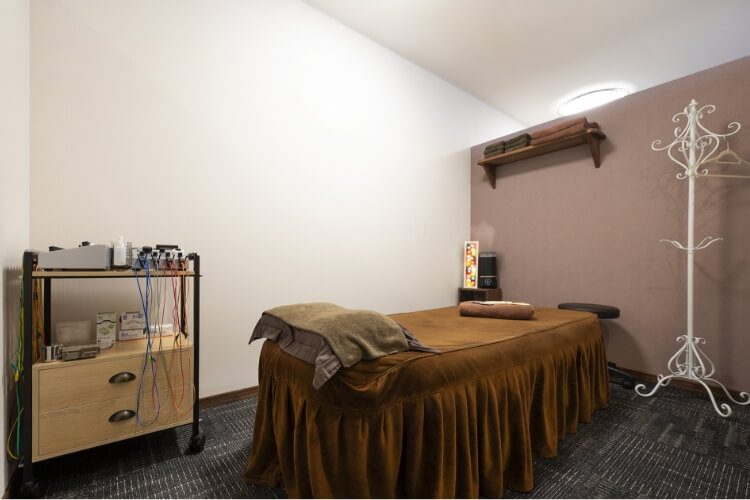 完全個室の施術室2